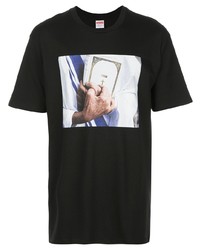 Supreme Bible Print T Shirt