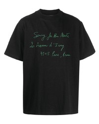 Song For The Mute Big Script Text Print T Shirt