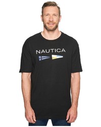Nautica Big Tall Big Tall Flags Tee T Shirt