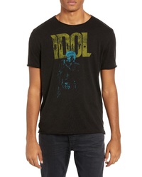 John Varvatos Star USA Billy Idol Graphic T Shirt