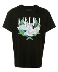 Amiri Bird Couple Print T Shirt