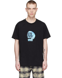 Givenchy Black 4g Skull T Shirt