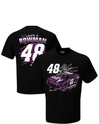 HENDRICK MOTORSPORTS TEAM COLLECTION Black Alex Bowman Fuel T Shirt