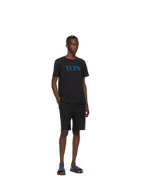 Valentino Black And Blue Vltn T Shirt