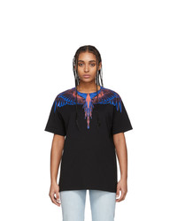 Marcelo Burlon County of Milan Black And Pink Wings T Shirt