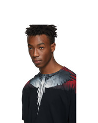 Marcelo Burlon County of Milan Black And Red Wings T Shirt