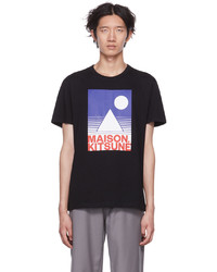 MAISON KITSUNÉ Black Anthony Burrill Edition T Shirt
