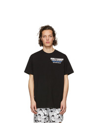 DOUBLE RAINBOUU Black Aqualux Ice T Shirt