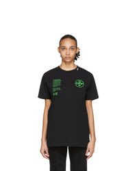 Off-White Black Arch Shapes T Shirt