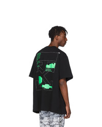 Off-White Black Architectural Shapes T Shirt