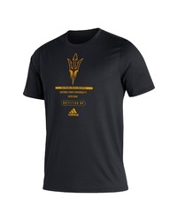 adidas Black Arizona State Sun Devils Sideline Locker Tag Creator Roready T Shirt At Nordstrom