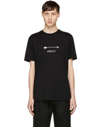 Givenchy Black Arrow And Show Date T Shirt