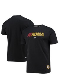 New Balance Black As Roma Club Graphic T Shirt At Nordstrom