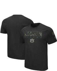 Colosseum Black Auburn Tigers Big Tall Oht Military Appreciation Informer T Shirt