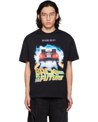 VTMNTS Black Back To The Future T Shirt