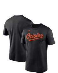 Nike Black Baltimore Orioles Wordmark Legend T Shirt At Nordstrom