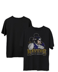 Junk Food Black Baltimore Ravens Disney Mickey Qb T Shirt At Nordstrom