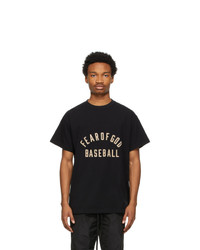 Fear Of God Black Baseball T Shirt