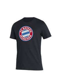adidas Black Bayern Munich Three Stripe T Shirt At Nordstrom