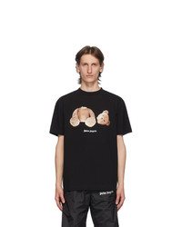 Palm Angels Black Bear T Shirt