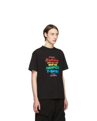 Vetements Black Birthday T Shirt