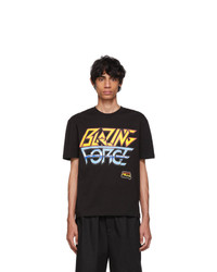 McQ Alexander McQueen Black Blazing Force T Shirt