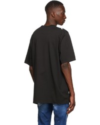DSQUARED2 Black Bleached Logo T Shirt