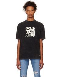 DEVÁ STATES Black Bonded T Shirt