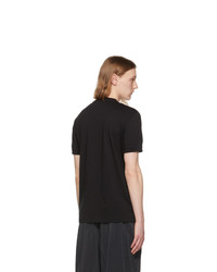Giorgio Armani Black Borgonuovo T Shirt