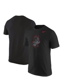 Nike Black Boston University Logo Color Pop T Shirt