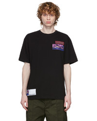 Valentino Black Brocade T Shirt