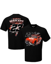 CHECKERED FLAG Black Bubba Door Dash Fuel T Shirt