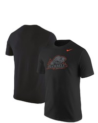 Nike Black Bucknell Bison Logo Color Pop T Shirt