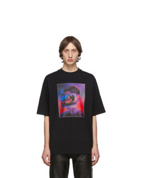 Marcelo Burlon County of Milan Black Bumper Car T Shirt