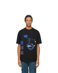 Georges Wendell Black Buttons T Shirt