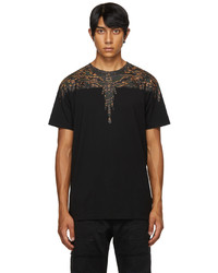 Marcelo Burlon County of Milan Black Camo Wings T Shirt