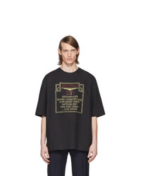 Lemaire Black Can Edition Big Hit T Shirt