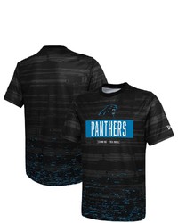 New Era Black Carolina Panthers Combine Authentic Sweep T Shirt At Nordstrom