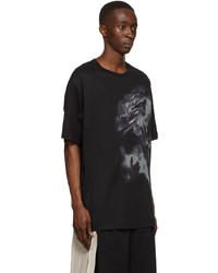 Yohji Yamamoto Black Cellulose T Shirt