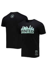 Mitchell & Ness Black Charlotte Fc Minted Skyline T Shirt At Nordstrom