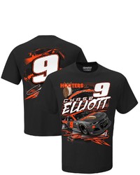 HENDRICK MOTORSPORTS TEAM COLLECTION Black Chase Elliott Slingshot Graphic T Shirt