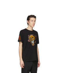 Givenchy Black Cheetah T Shirt