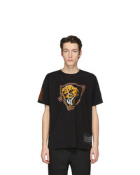 Givenchy Black Cheetah T Shirt