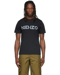 Kenzo Black Classic Logo T Shirt