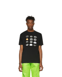 Marcelo Burlon County of Milan Black Close Encounters Of The Third Kind Edition Spaces T Shirt