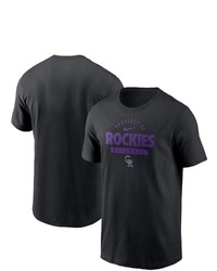 Nike Black Colorado Rockies Primetime Property Of Practice T Shirt At Nordstrom
