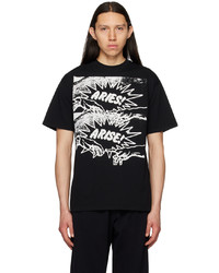 Aries Black Connecting T Shirt