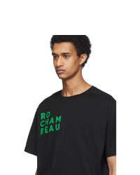 Rochambeau Black Core Logo T Shirt