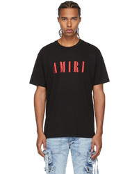 Amiri Black Core Logo T Shirt
