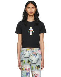 Marc Jacobs Heaven Black Cotton Baby T Shirt